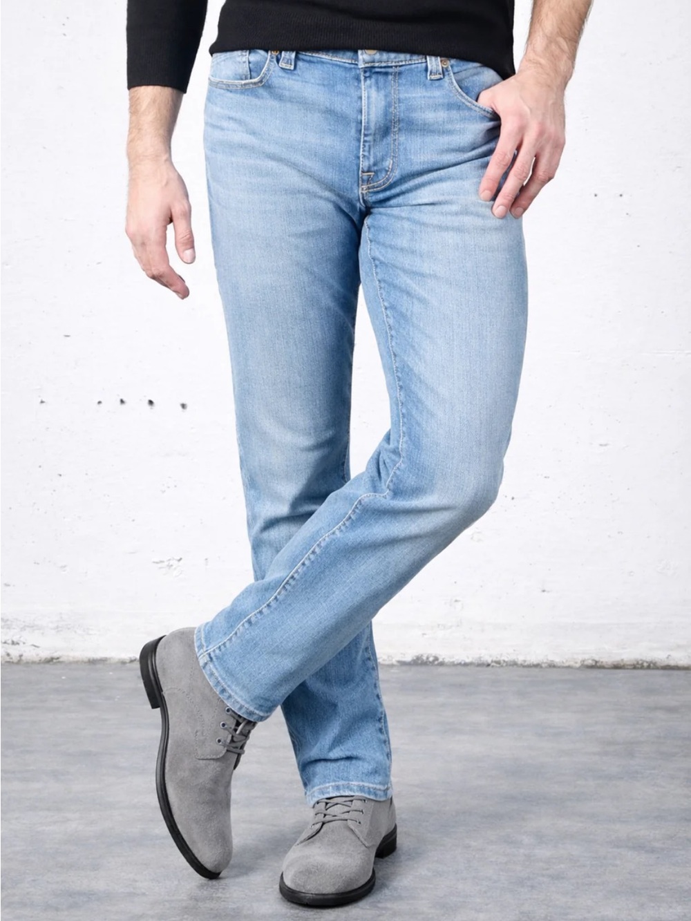 Mens Fidelity Jeans 50-11 Mens Relaxed Straight Leg Jeans, Size 31